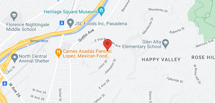 map of Fenn Los Angeles, CA 90031